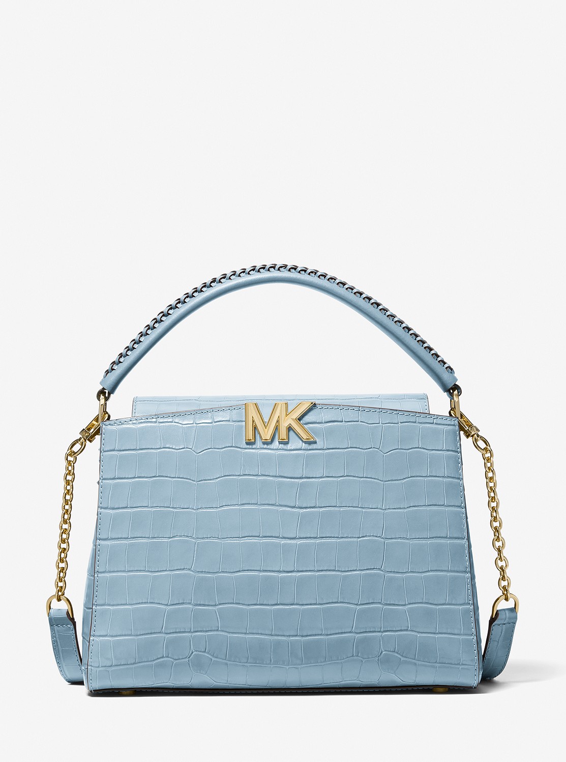 Karlie トップハンドル サッチェル ミディアム クロコダイル柄 マイケル コース Michael Kors 公式オンラインストア
