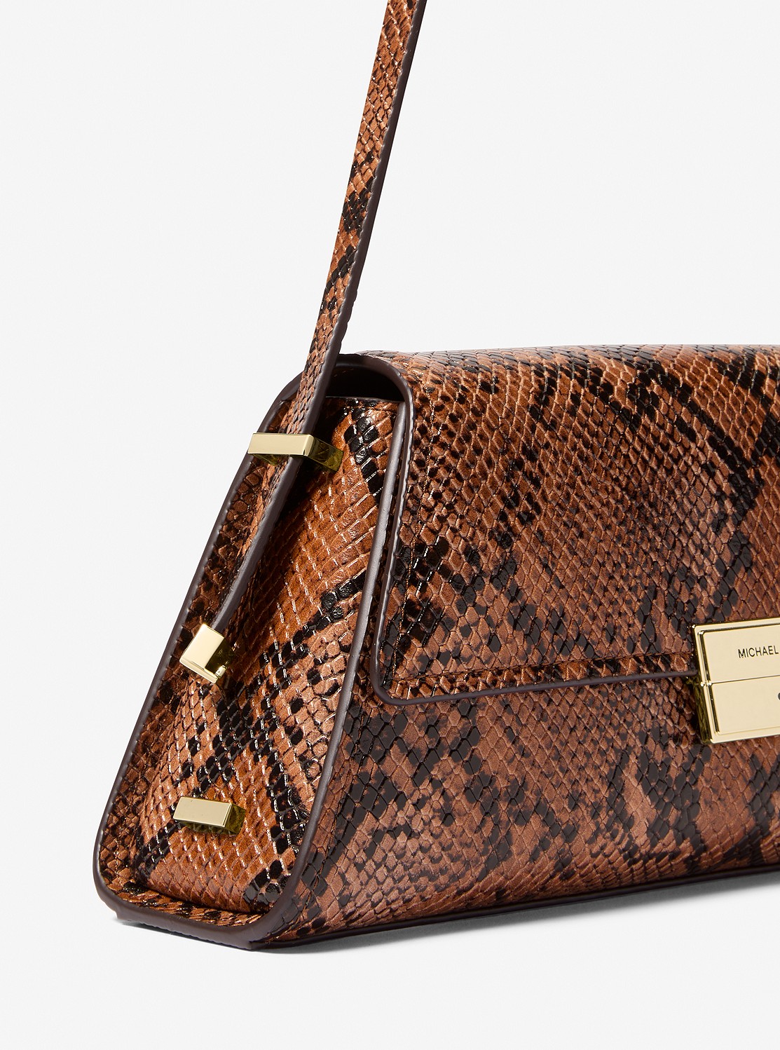 LUDLOW(ラドロー) スネークエンボス レザー ショルダー