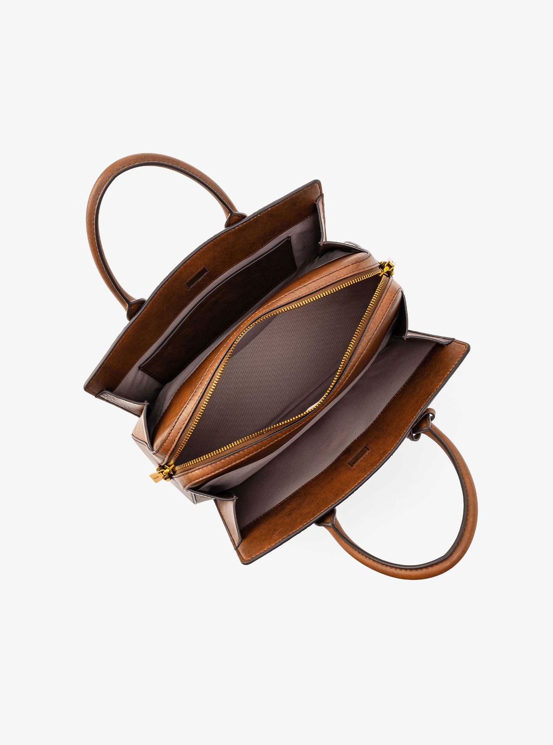 LAILA(レイラ) ロゴエンボス バーニッシュレザー サッチェル ミディアム | ハンドバッグ・サッチェルバッグ