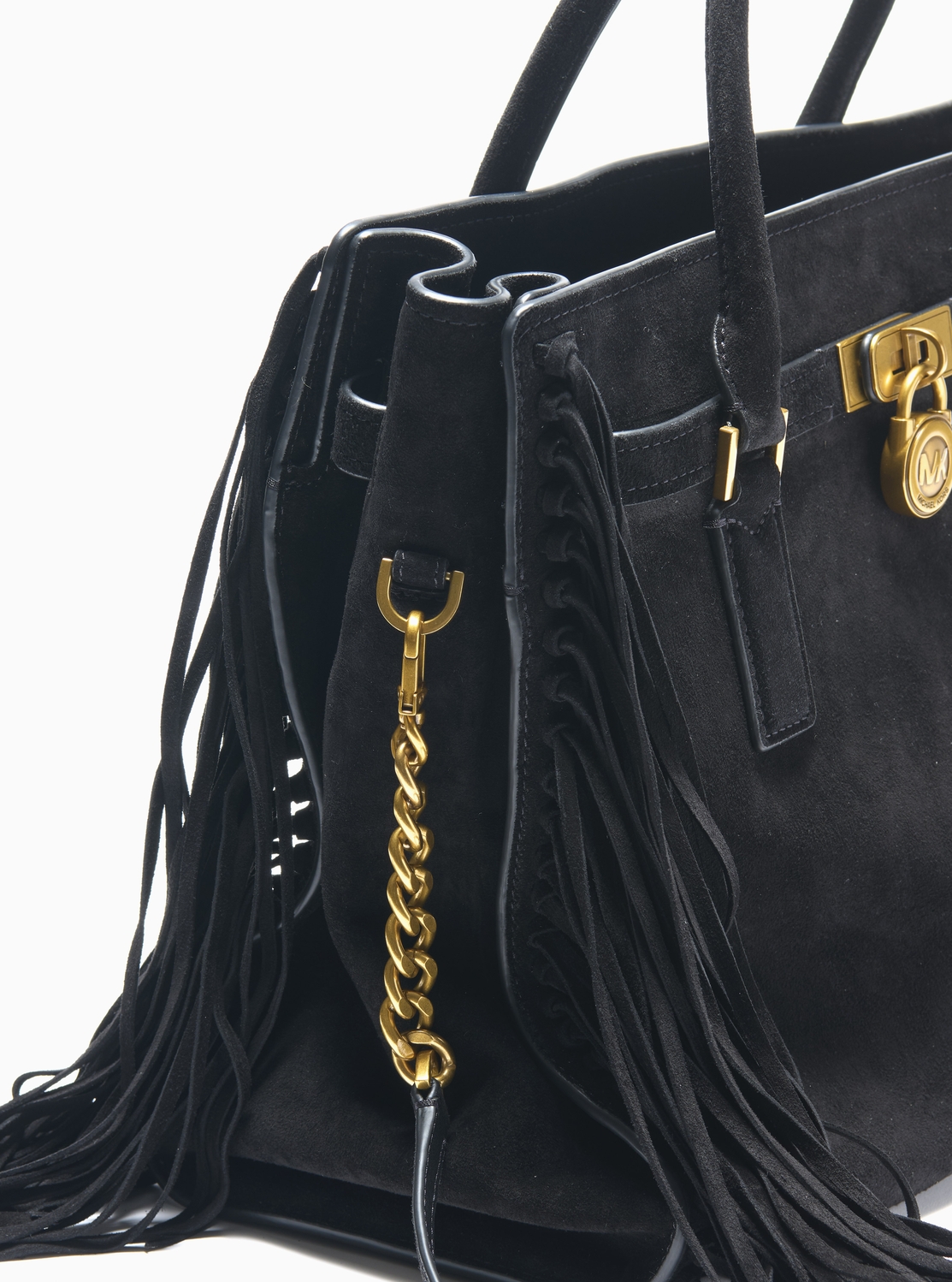 HAMILTON MODERNE(ハミルトン・モダン) フリンジ スエード サッチェル ラージ | ハンドバッグ・サッチェルバッグ