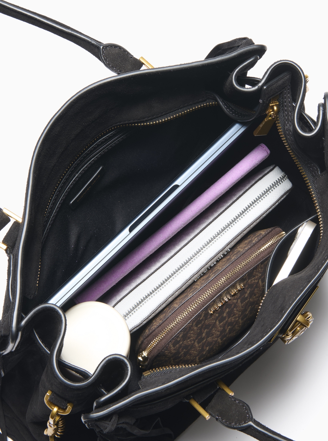 HAMILTON MODERNE(ハミルトン・モダン) フリンジ スエード サッチェル ラージ | ハンドバッグ・サッチェルバッグ