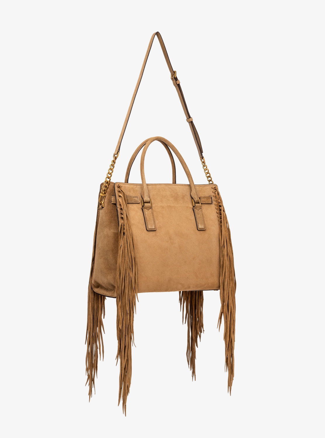 HAMILTON MODERNE(ハミルトン・モダン) フリンジ スエード サッチェル ラージ | ハンドバッグ・サッチェルバッグ