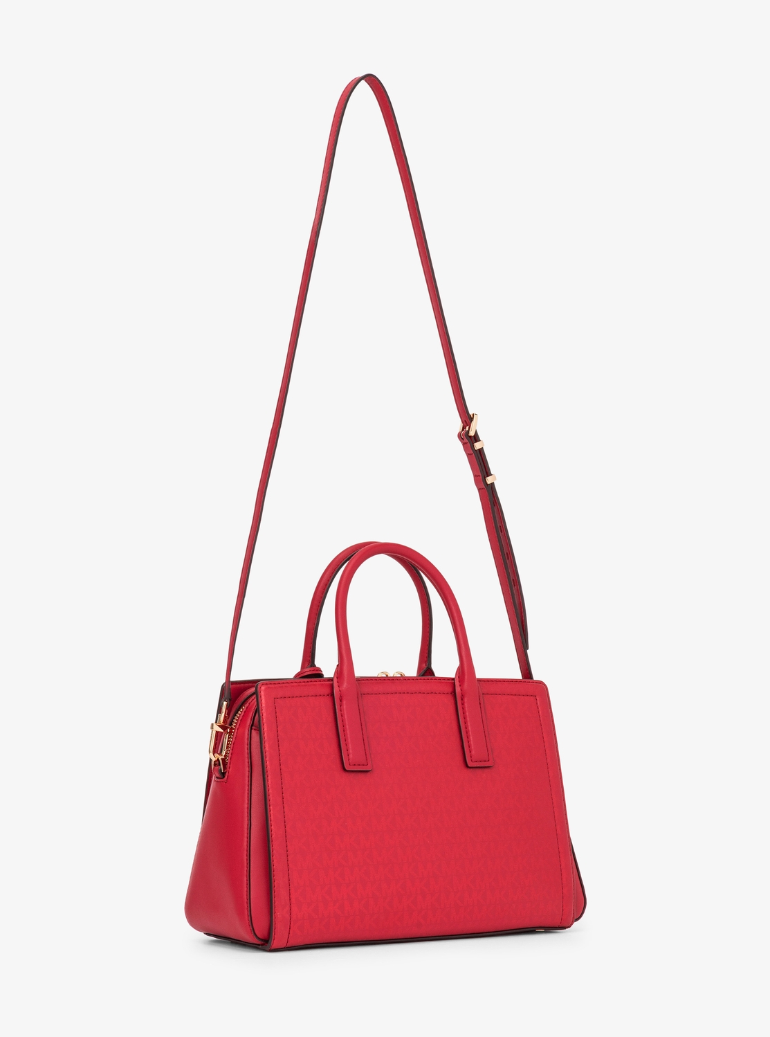 LAILA(レイラ) メタリック サッチェル ミディアム - MKシグネチャー | ハンドバッグ・サッチェルバッグ