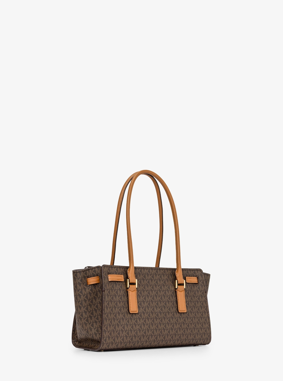 HAMILTON MODERNE(ハミルトン・モダン) ショルダー トート ウィズ チャーム スモール - MKシグネチャー | ショルダーバッグ