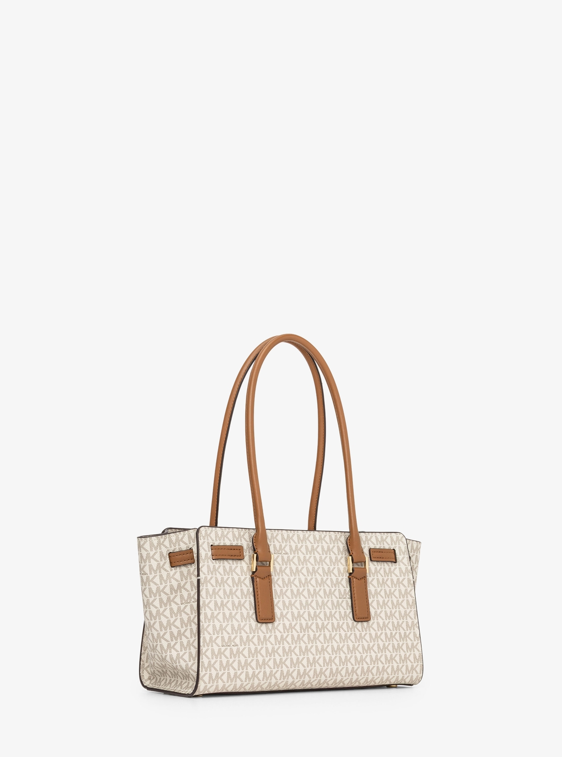 HAMILTON MODERNE(ハミルトン・モダン) ショルダー トート ウィズ チャーム スモール - MKシグネチャー | ショルダーバッグ