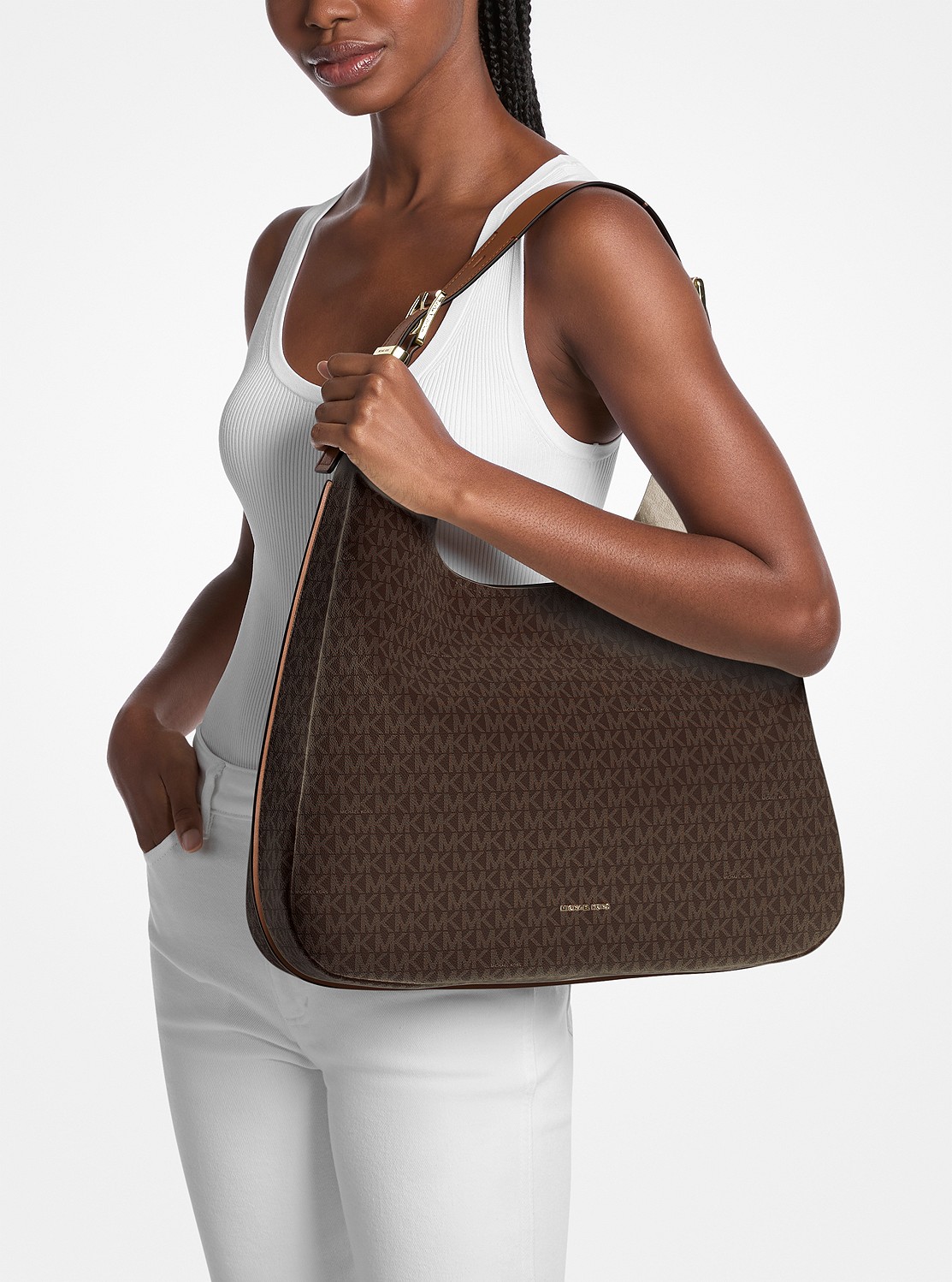 NOLITA(ノリータ) ホーボー ショルダー ラージ - MKシグネチャー | ショルダーバッグ