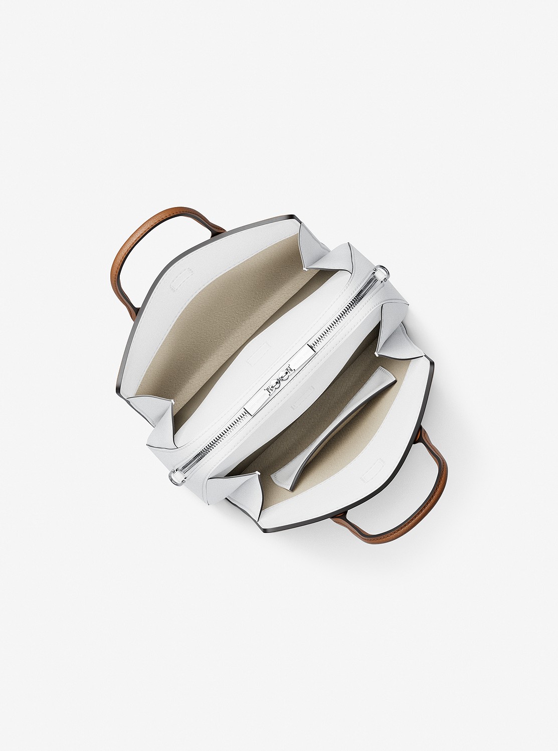 LAILA(レイラ) カラーブロック レザー サッチェル スモール