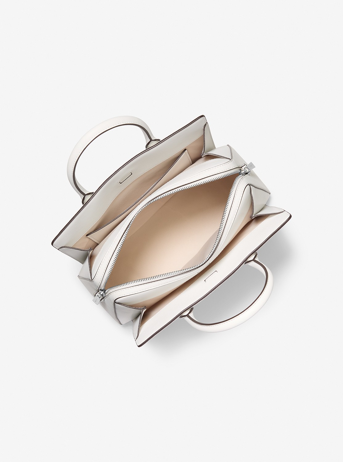 LAILA(レイラ) メタリック サッチェル ミディアム - MKシグネチャー | ハンドバッグ・サッチェルバッグ