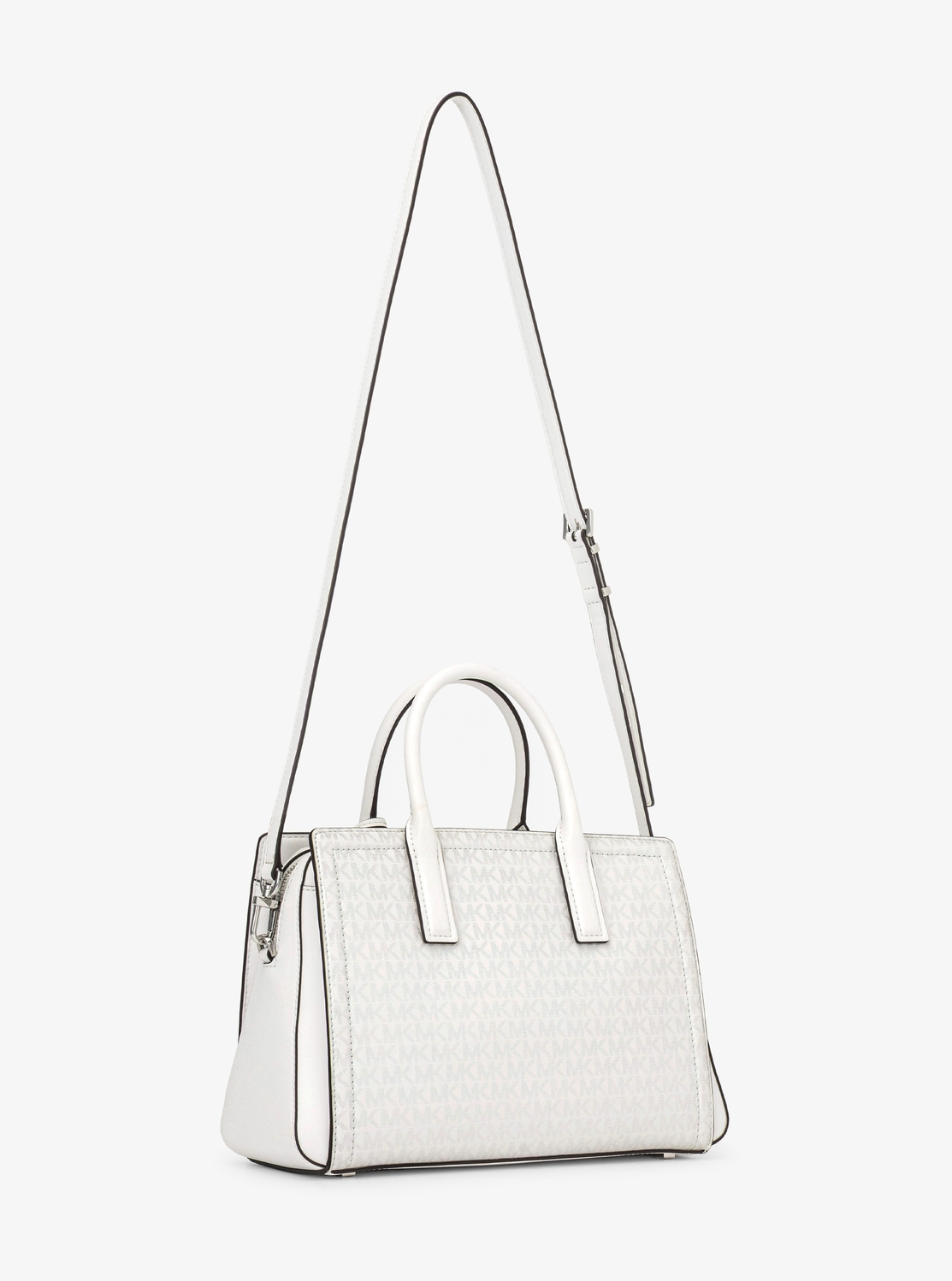 LAILA(レイラ) メタリック サッチェル ミディアム - MKシグネチャー | ハンドバッグ・サッチェルバッグ