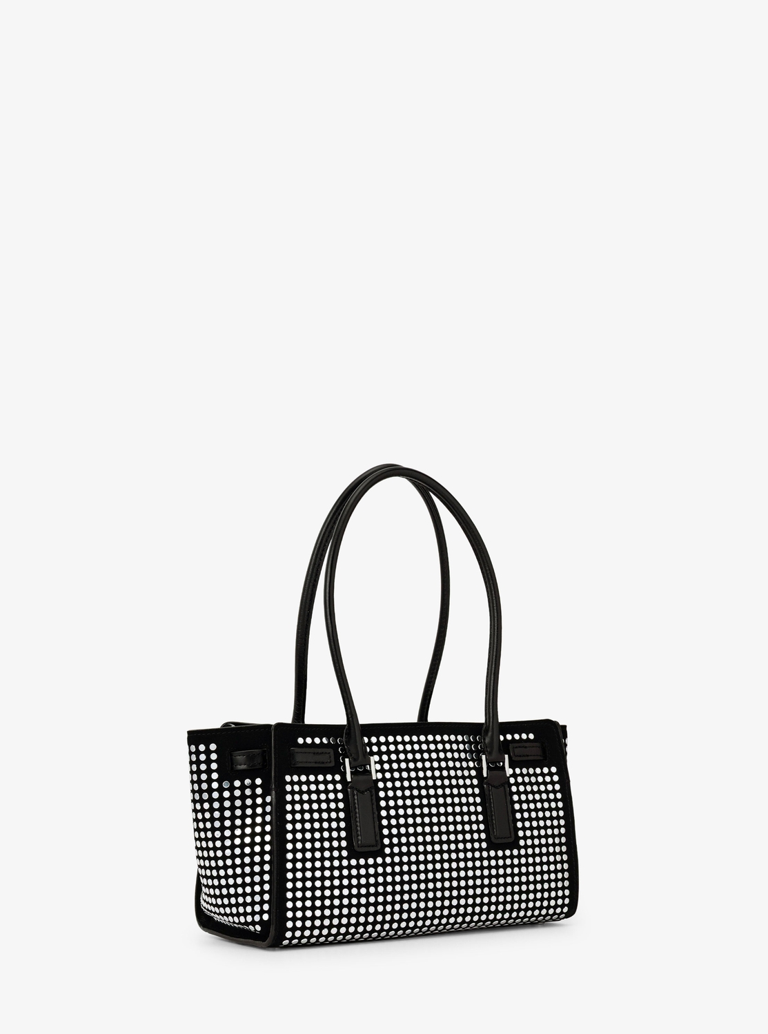 HAMILTON MODERNE(ハミルトン・モダン) スタッズ スエード ショルダートート スモール | ショルダーバッグ