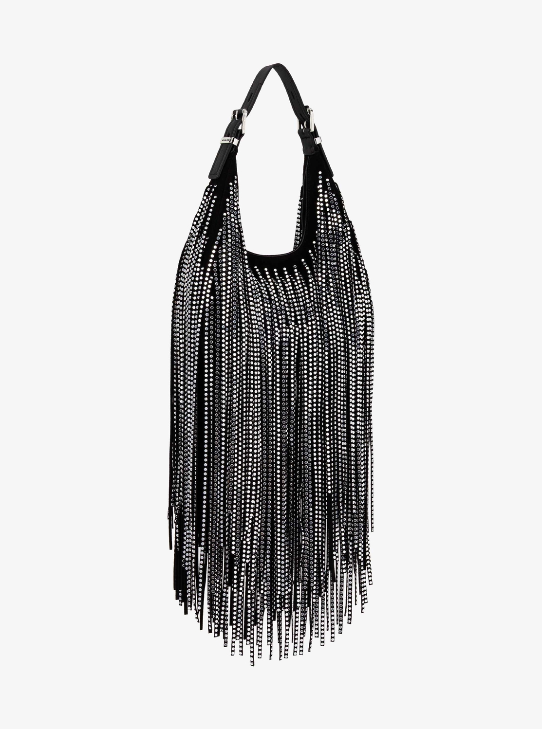 NOLITA(ノリータ) スタッズ フリンジ スエード ホーボー ショルダー スモール | ショルダーバッグ