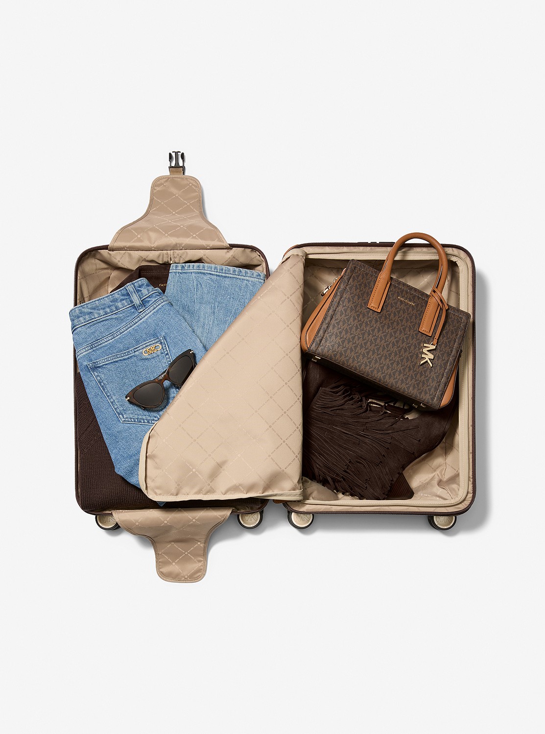 TRAVEL トロリー ハードケース スモール - MKシグネチャー | トラベル・ボストンバッグ