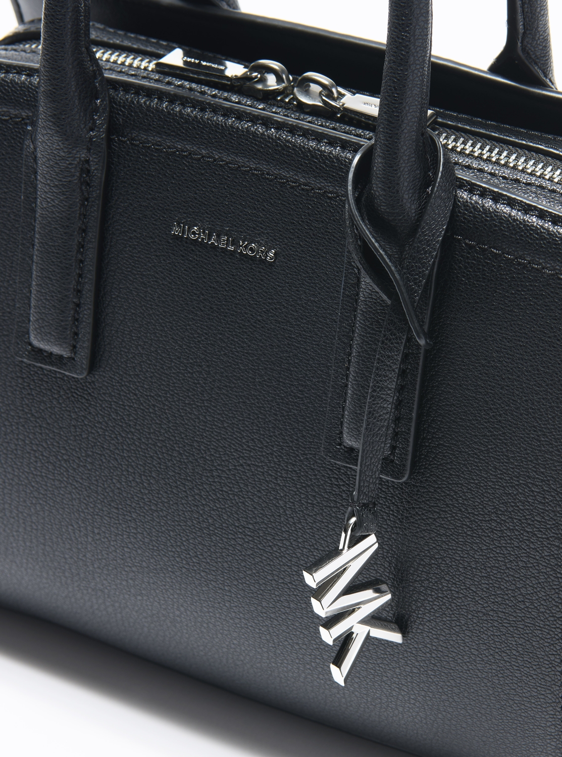 マイケルコース セカンドバッグ ブラック MKシグネチャー ロゴ モノグラム 黒 Michael Kors マイケルコース ストライプ MKシグネチャー