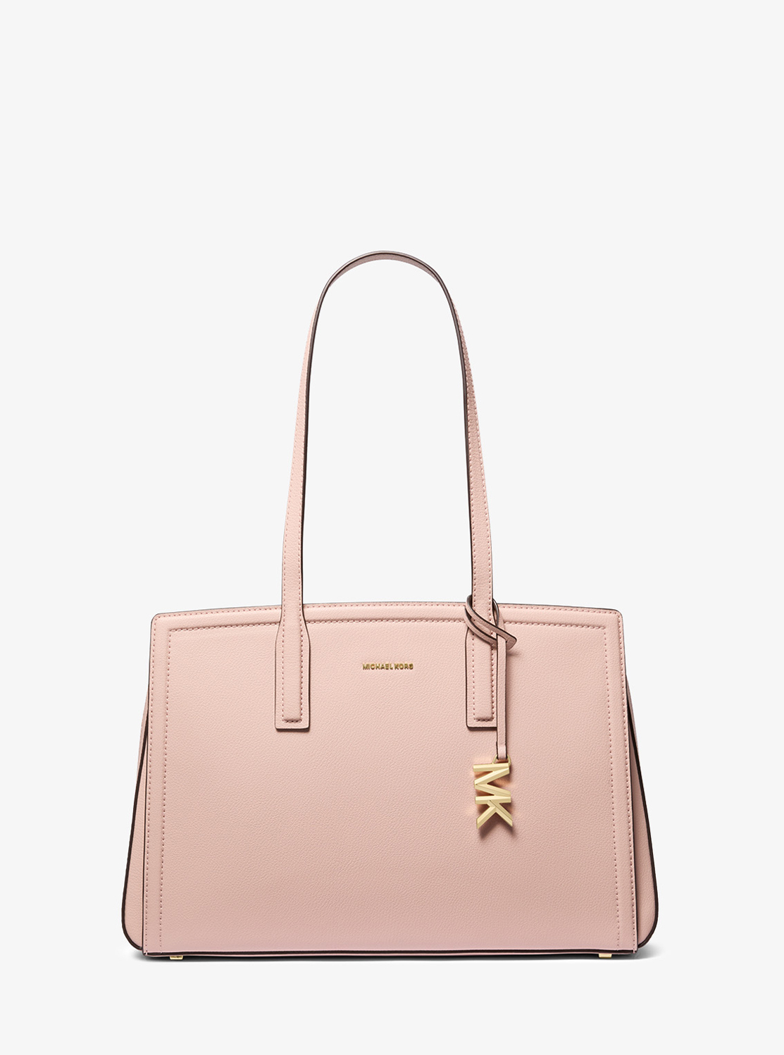 国内直営【MICHAEL KORS】すぐ届くLAILA レザートートミディアム LAILA(ライラ) サッチェル ミディアム - MKシグネチャー