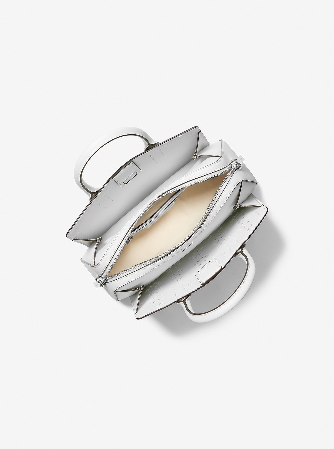 LAILA(レイラ) エンブリッシュ レーザーカットレザー サッチェル スモール | ハンドバッグ・サッチェルバッグ