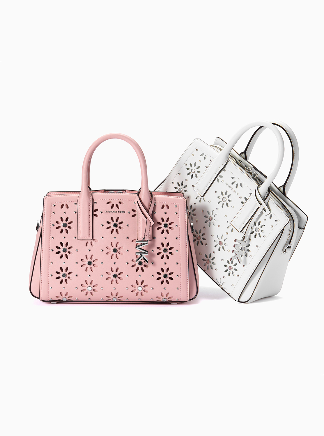 LAILA(レイラ) エンブリッシュ レーザーカットレザー サッチェル スモール | ハンドバッグ・サッチェルバッグ