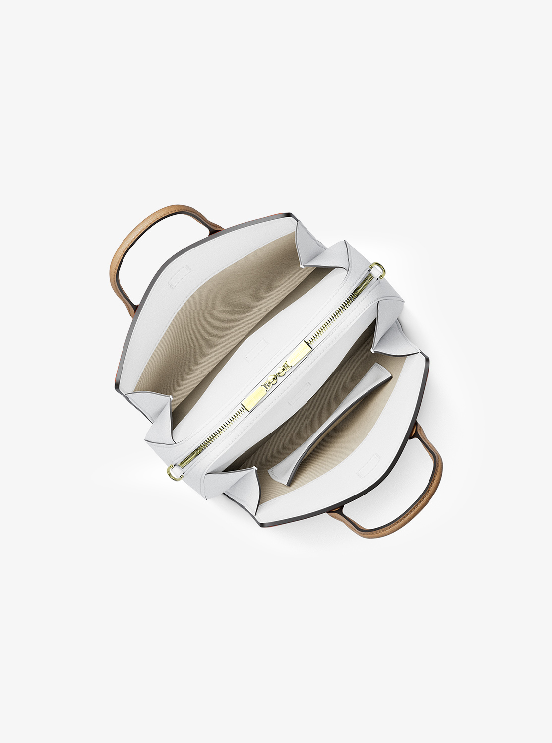 LAILA(レイラ) カラーブロック ぺブルレザー サッチェル スモール | ハンドバッグ・サッチェルバッグ