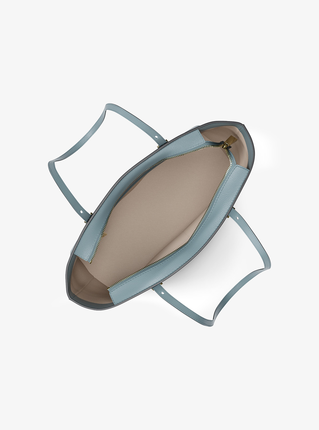 QUINN(クイン) ぺブルレザー トップジップ トート ミディアム | トートバッグ