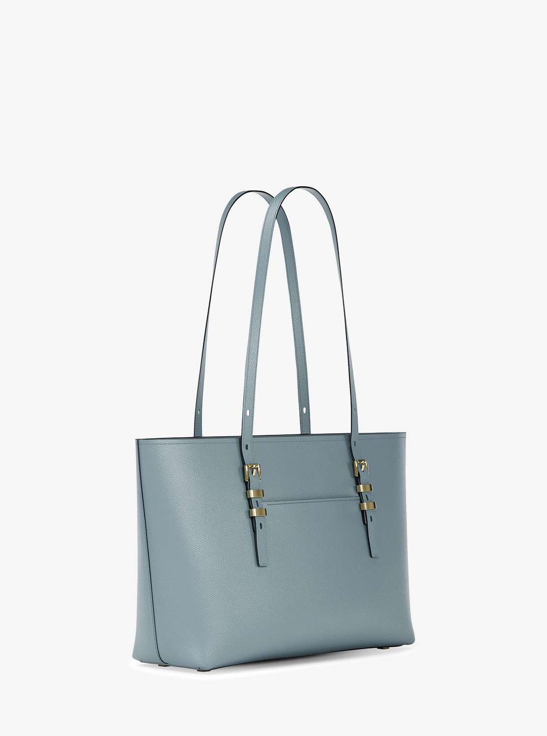 QUINN(クイン) ぺブルレザー トップジップ トート ミディアム | トートバッグ