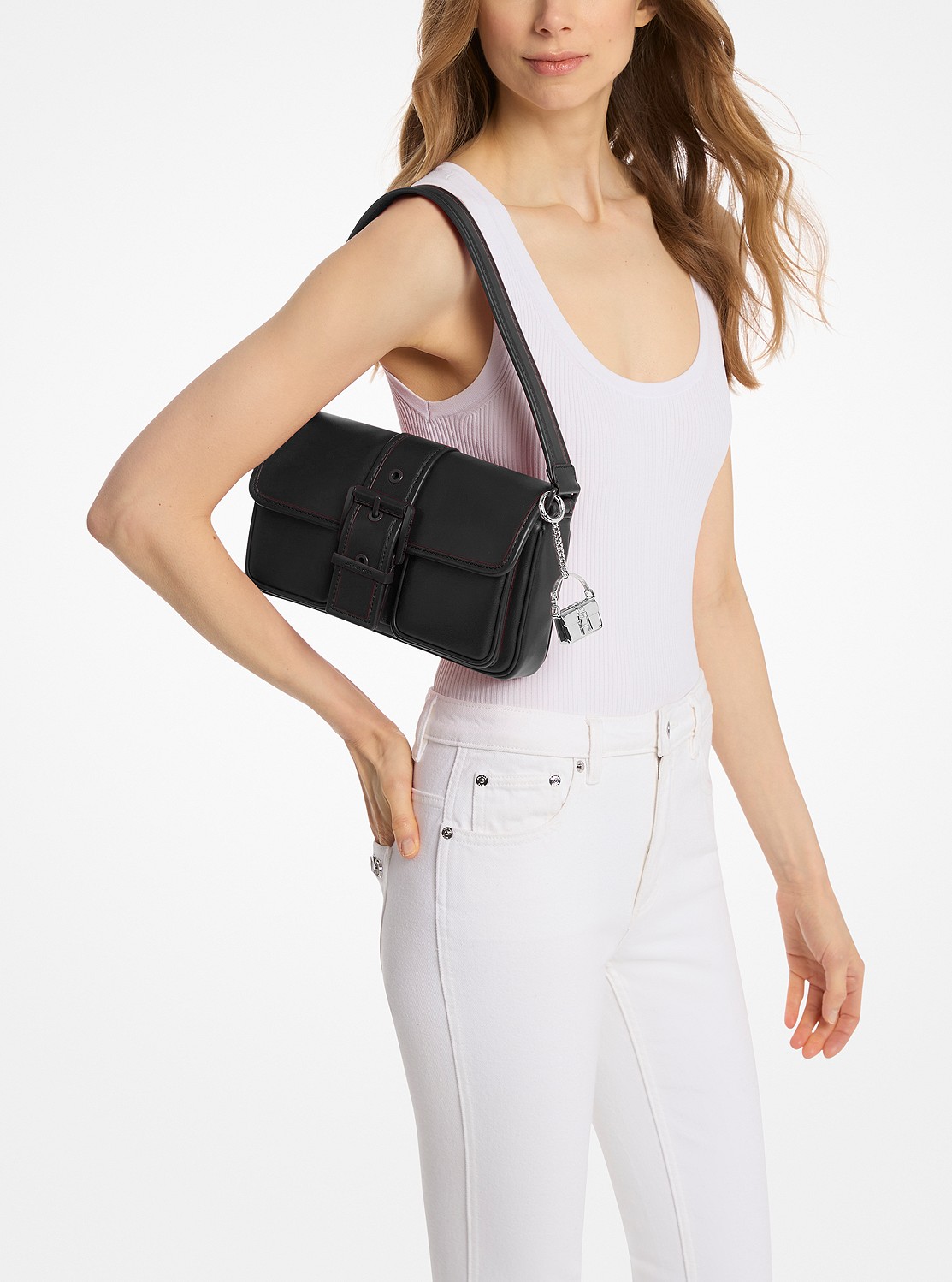 国内直営【MICHAEL KORS】COLBY レザー ショルダー ミディアム COLBY(コルビー) レザー ショルダー ミディアム | ショルダー