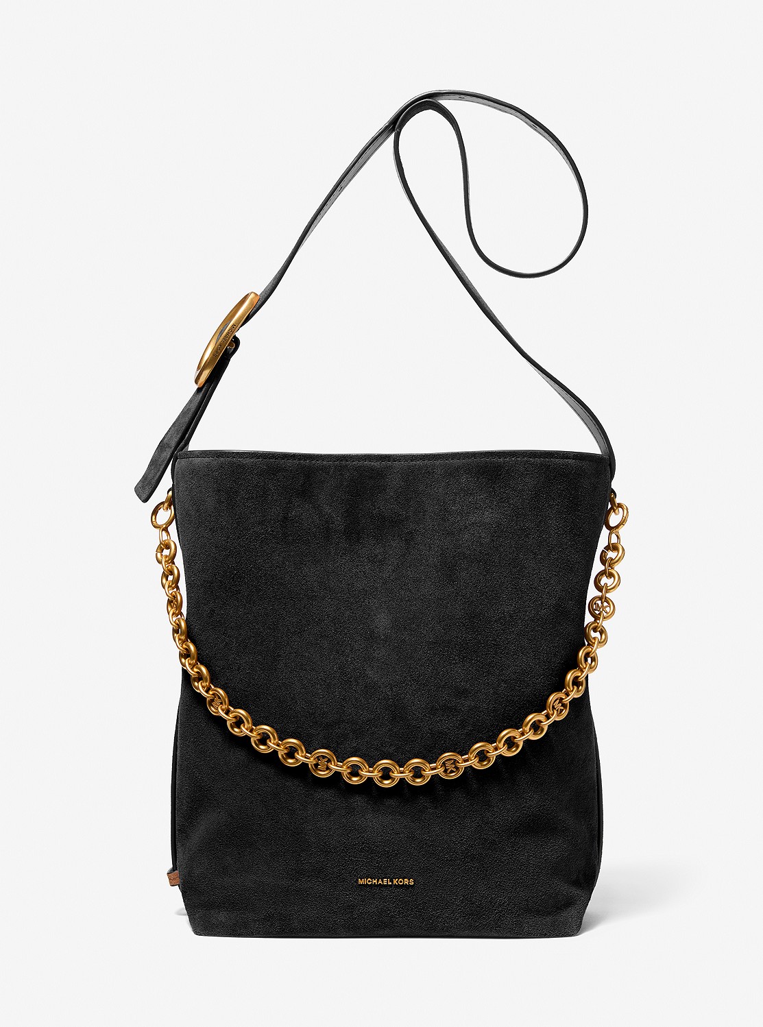 NOLITA スエード チェーン バケットバッグ ショルダートート ラージ | ショルダーバッグ