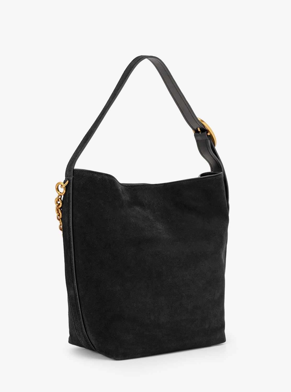 NOLITA スエード チェーン バケットバッグ ショルダートート ラージ | ショルダーバッグ