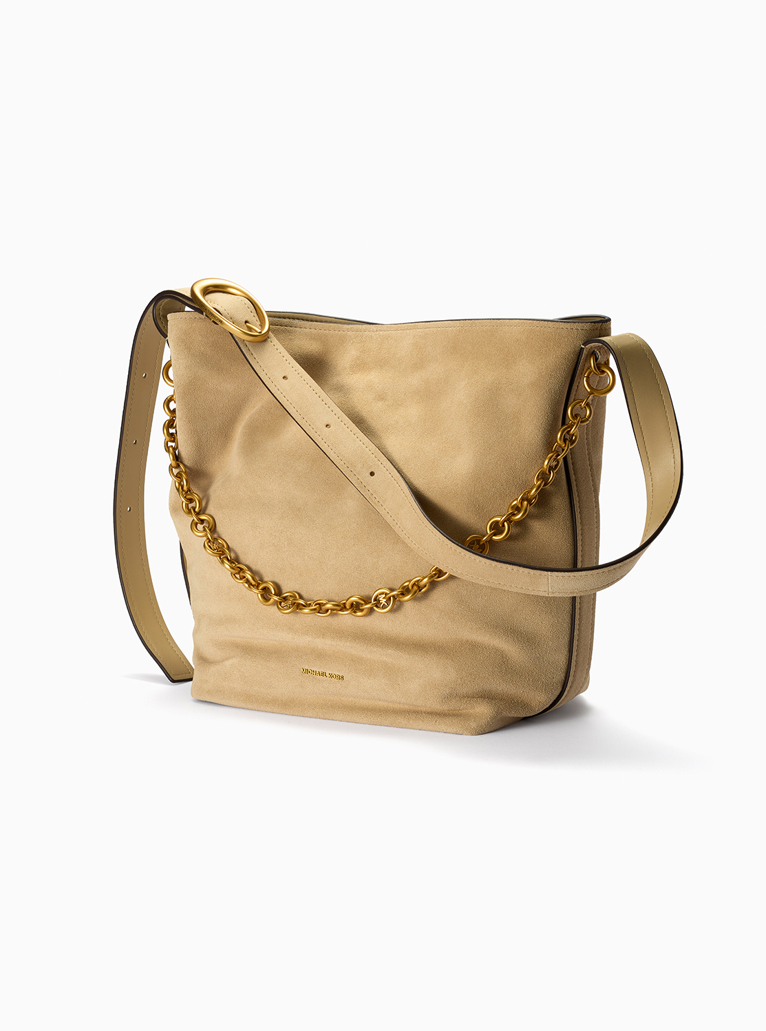 NOLITA スエード チェーン バケットバッグ ショルダートート ラージ | ショルダーバッグ