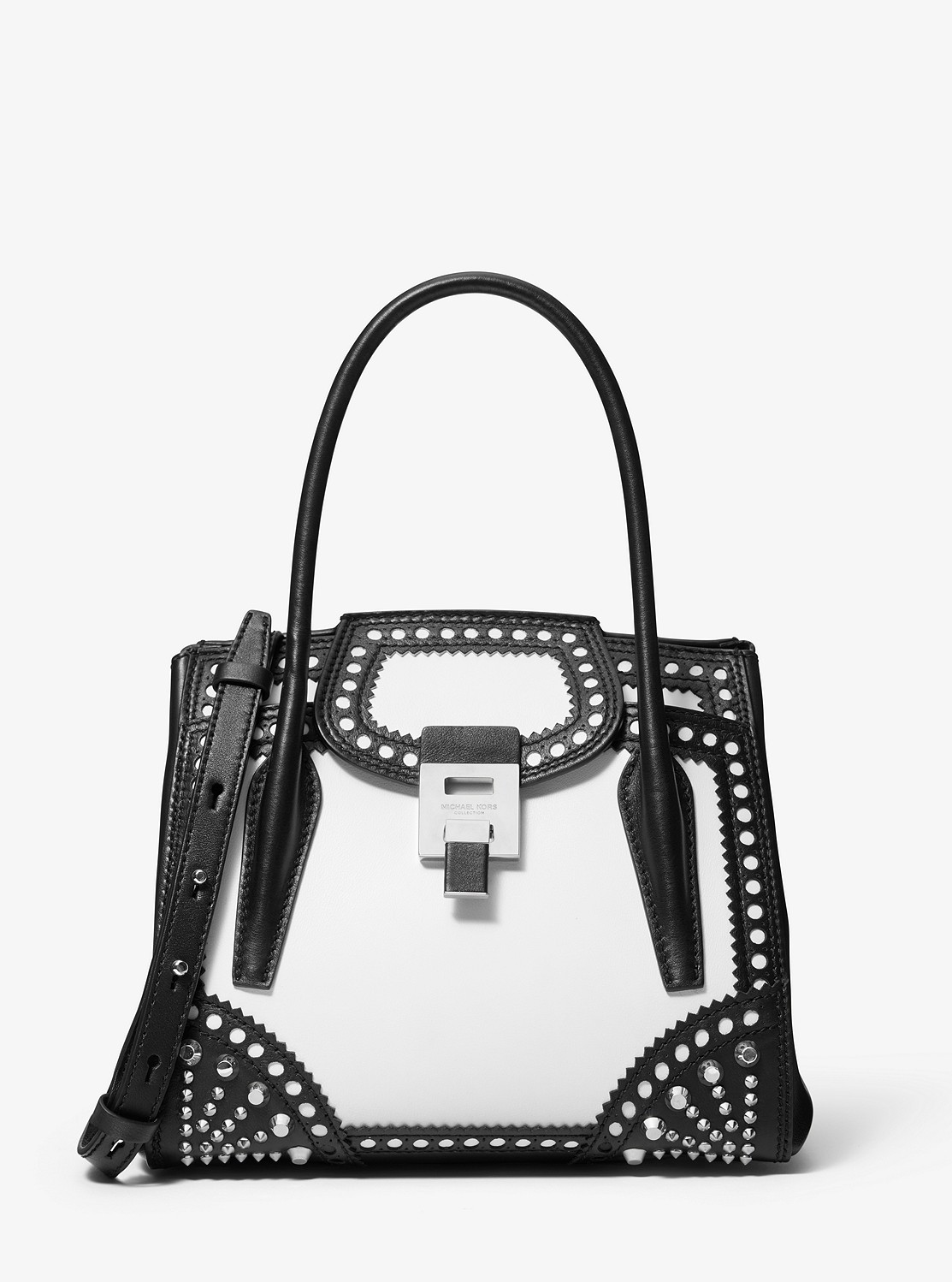 Bancroft バンクロフト ミディアム スタッズ サッチェル マイケル コース Michael Kors 公式オンラインストア