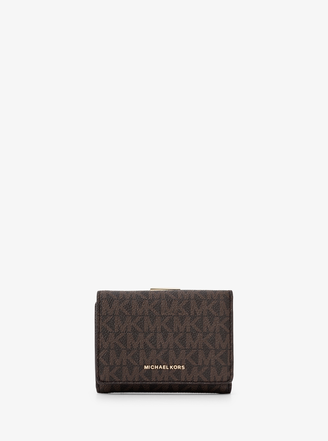 JET SET(ジェット セット) コインウォレット ミディアム - MKシグネチャー | 二つ折り財布・ミニ財布