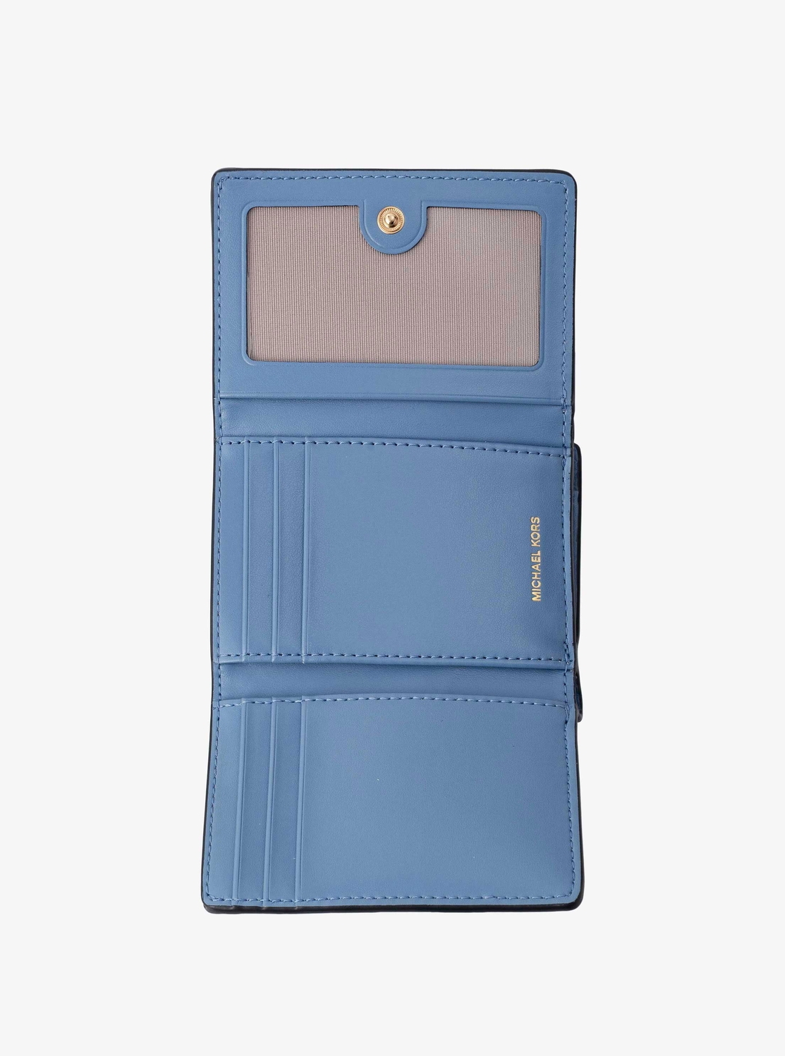 [新品、未使用] ❤️Michael Kors❤️JET SET 青い二つ折り財布 JET SET(ジェット セット) コインウォレット ミディアム | 二つ折り