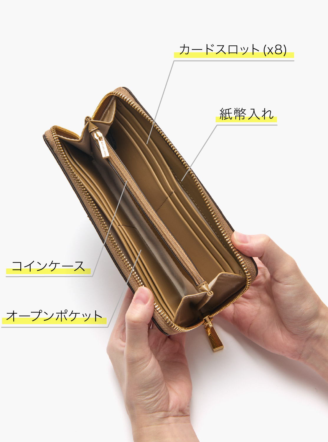 JET SET(ジェット セット) スリム ジップアラウンド