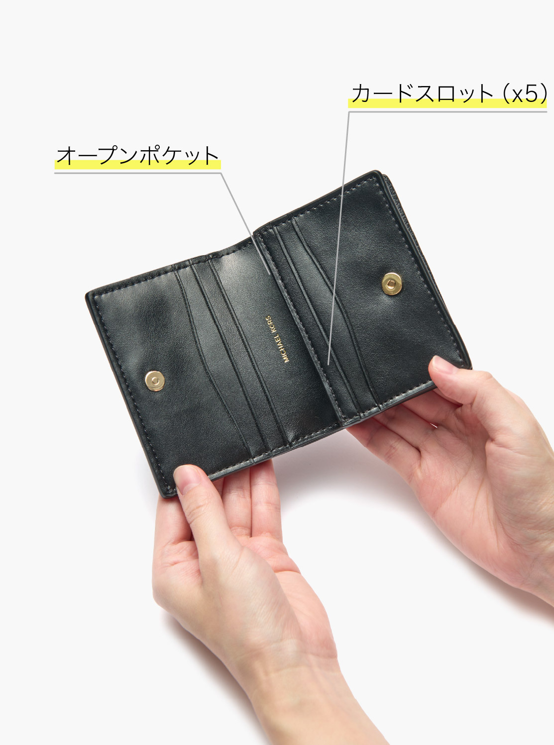 HAMILTON MODERNE(ハミルトン・モダン) レザー ウォレット スモール | 二つ折り財布・ミニ財布