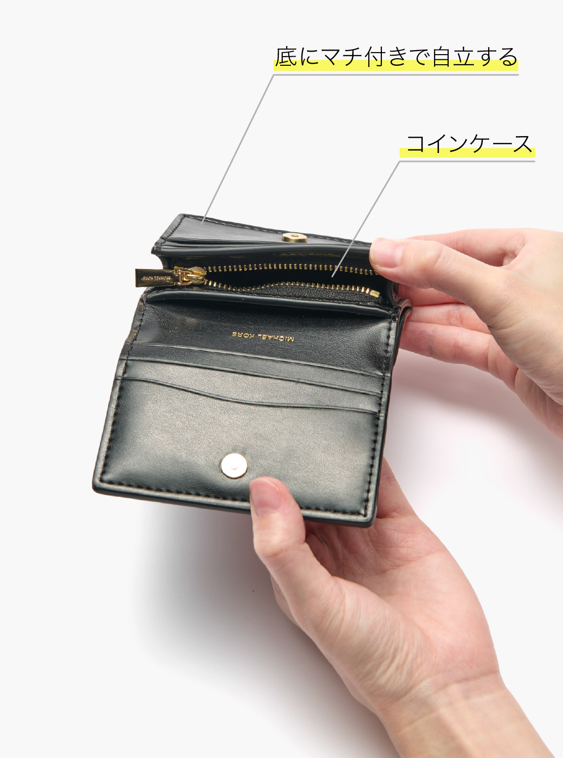 HAMILTON MODERNE(ハミルトン・モダン) レザー ウォレット スモール | 二つ折り財布・ミニ財布