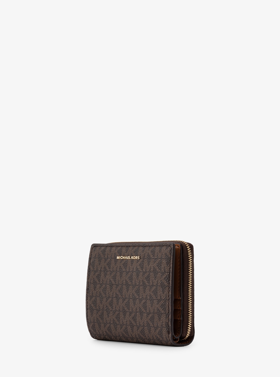 BRYANT(ブライアント) ビルフォールド ジップアラウンド ウォレット スモール - MKシグネチャー | 二つ折り財布・ミニ財布