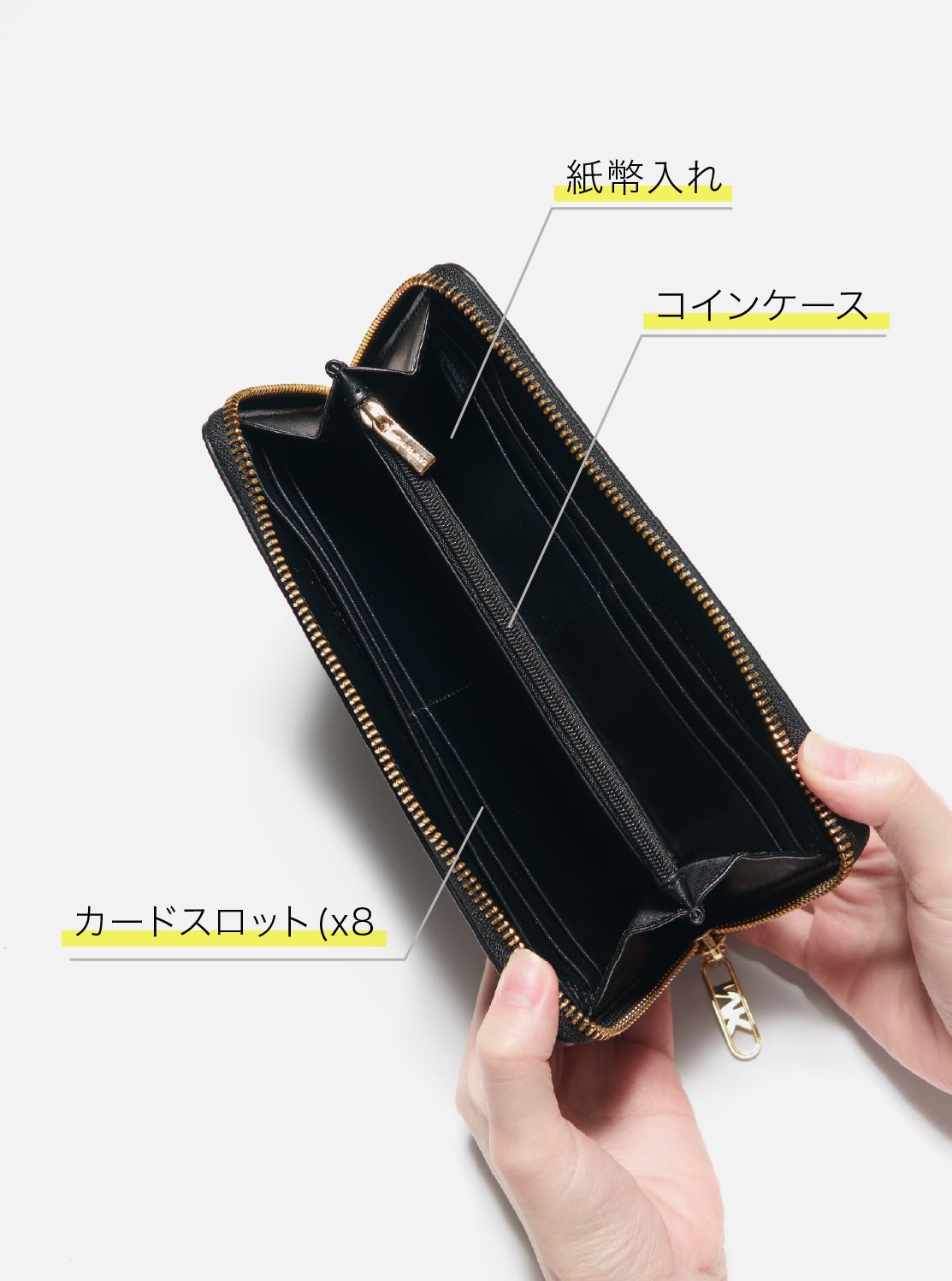 日本限定】EMPIRE(エンパイア) スリム ジップアラウンド