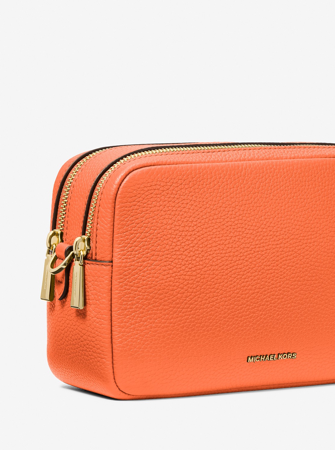 BRYANT(ブライアント) ぺブルレザー ダブルジップ チェーン カメラ クロスボディ ミディアム | クロスボディバッグ・斜め掛け