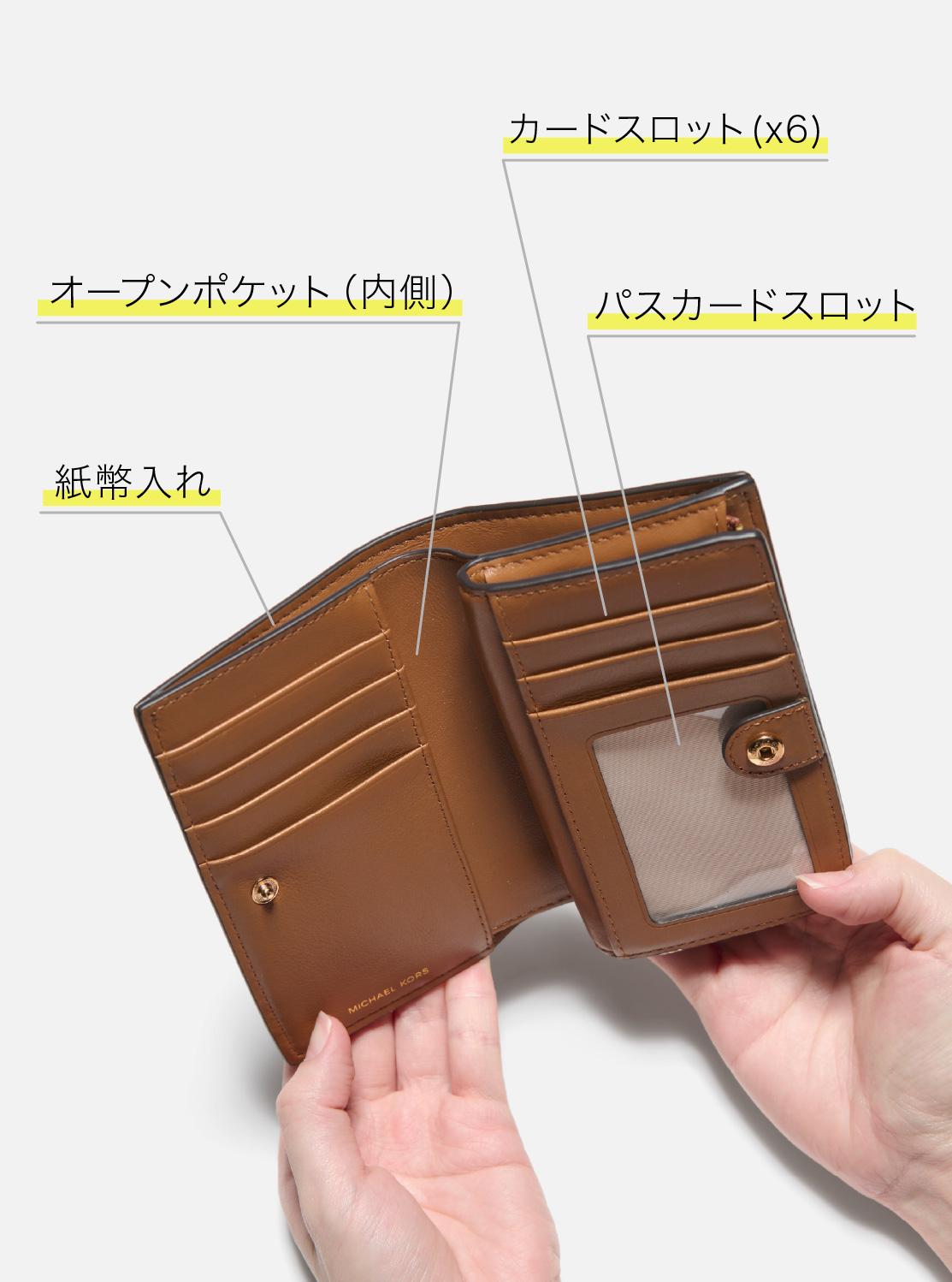 &. (アンドット)　0329 LOSANGE FOLD WALLET｜J&M DAVIDSON｜ジェイアンドエム