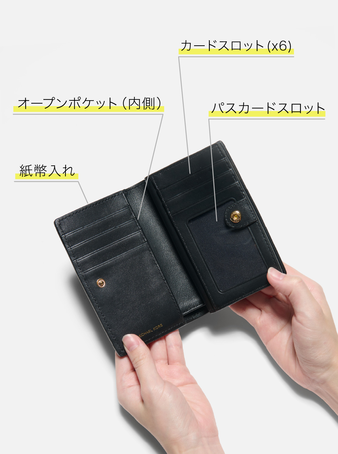 BRYANT ジップ ウォレット ミディアム