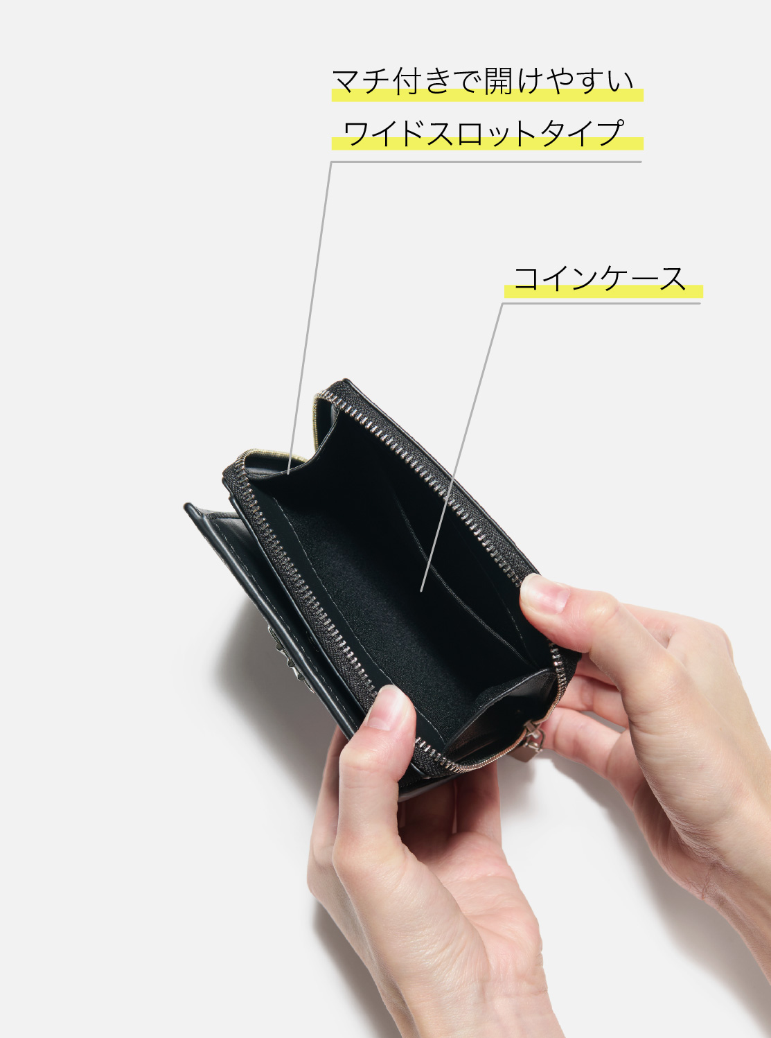 EMPIRE(エンパイア) バイフォールド ジップ ウォレット スモール