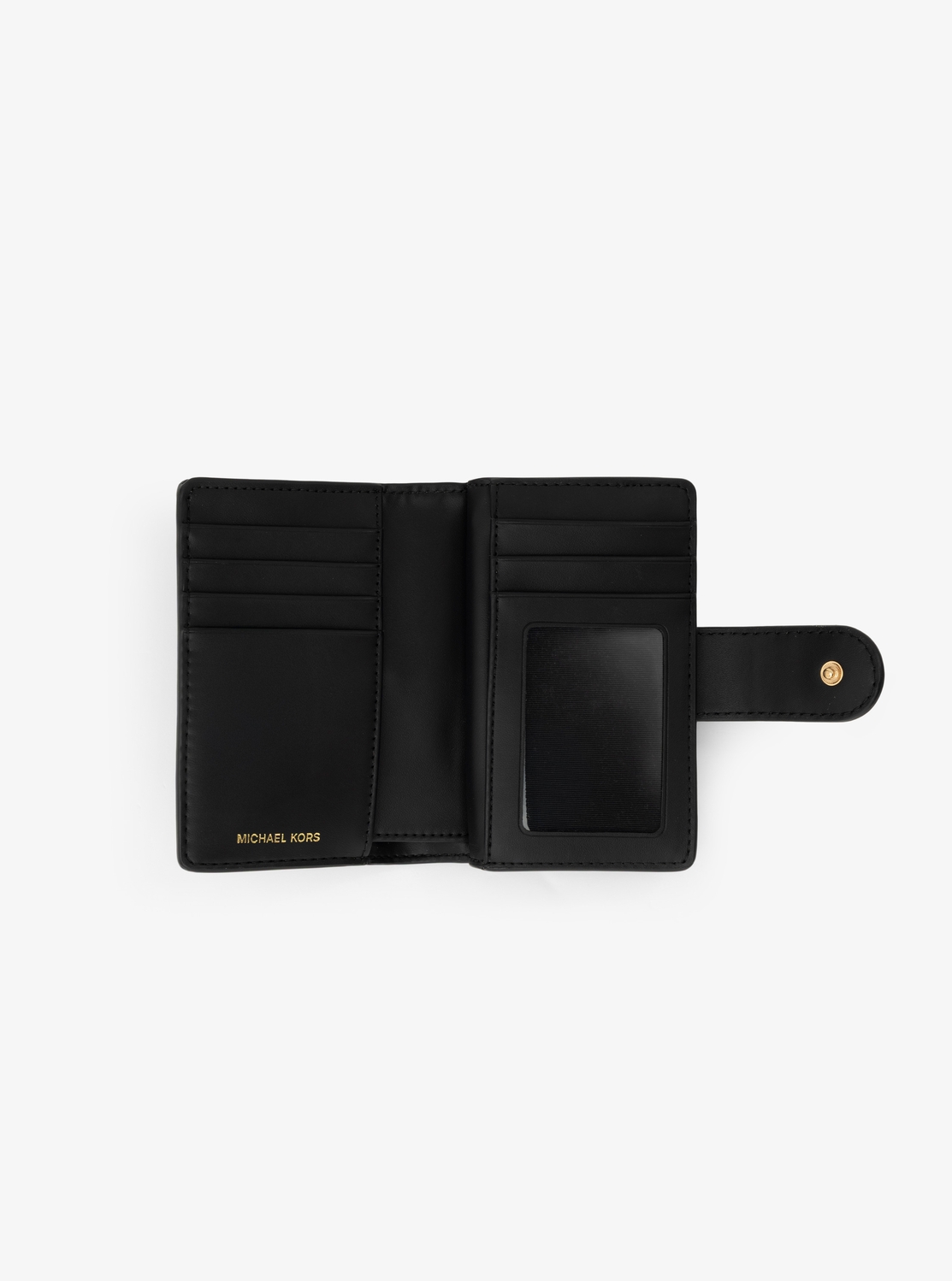 MK POP CHARM(MK ポップチャーム) レザー タブ ジップアラウンド ウォレット ミディアム | 二つ折り財布・ミニ財布