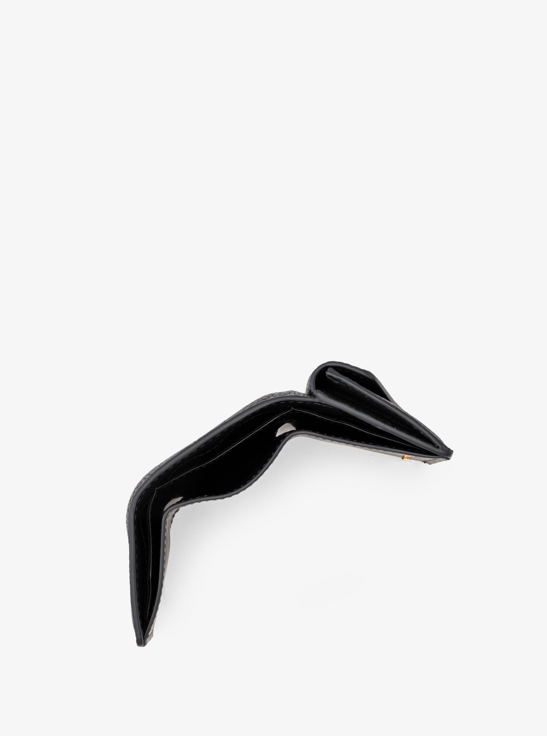 MK POP CHARM(MK ポップチャーム) トライフォールド フラップ レザー ウォレット スモール | 二つ折り財布・ミニ財布