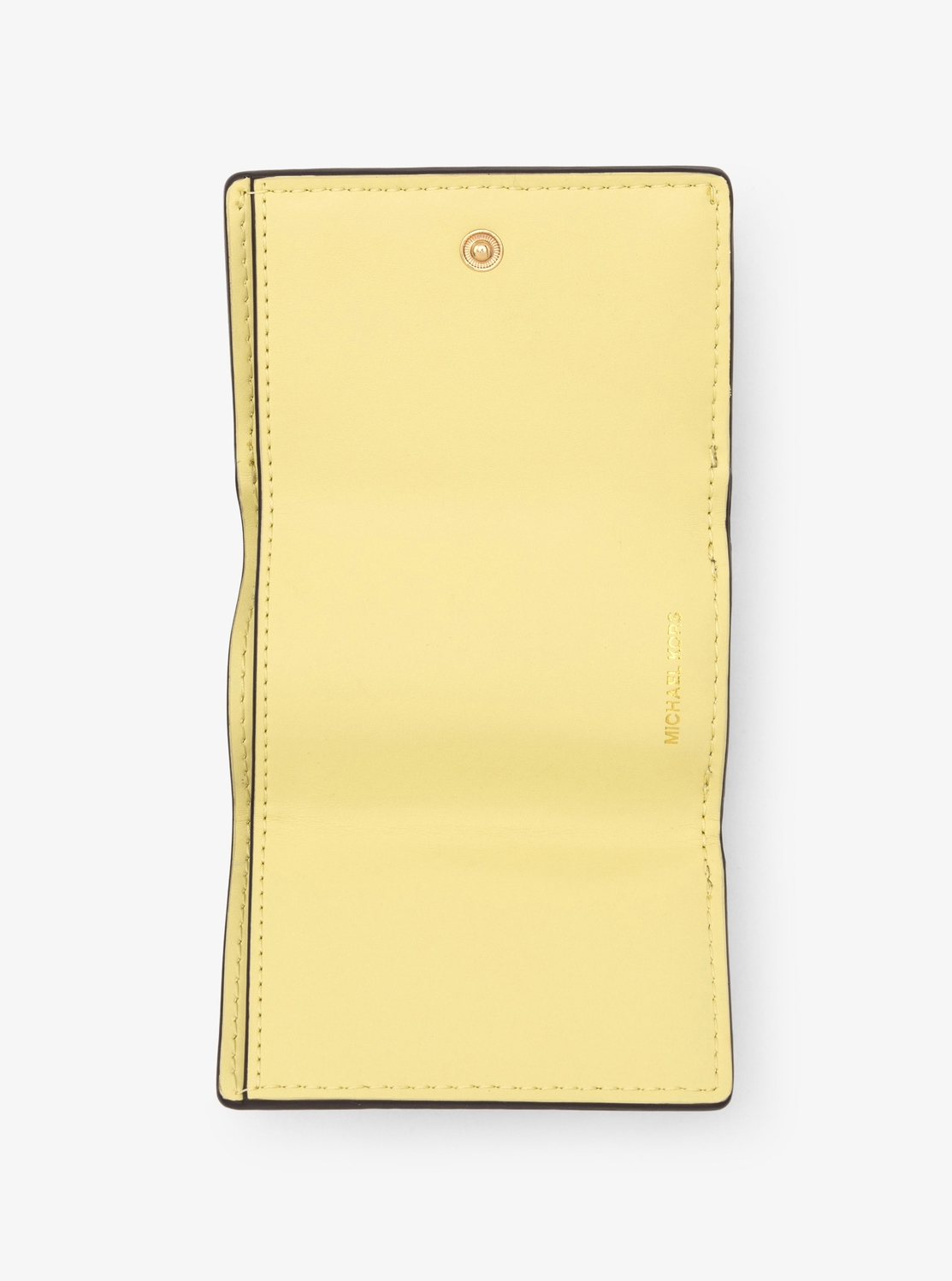 MK POP CHARM(MK ポップチャーム) トライフォールド フラップ レザー ウォレット スモール | 二つ折り財布・ミニ財布