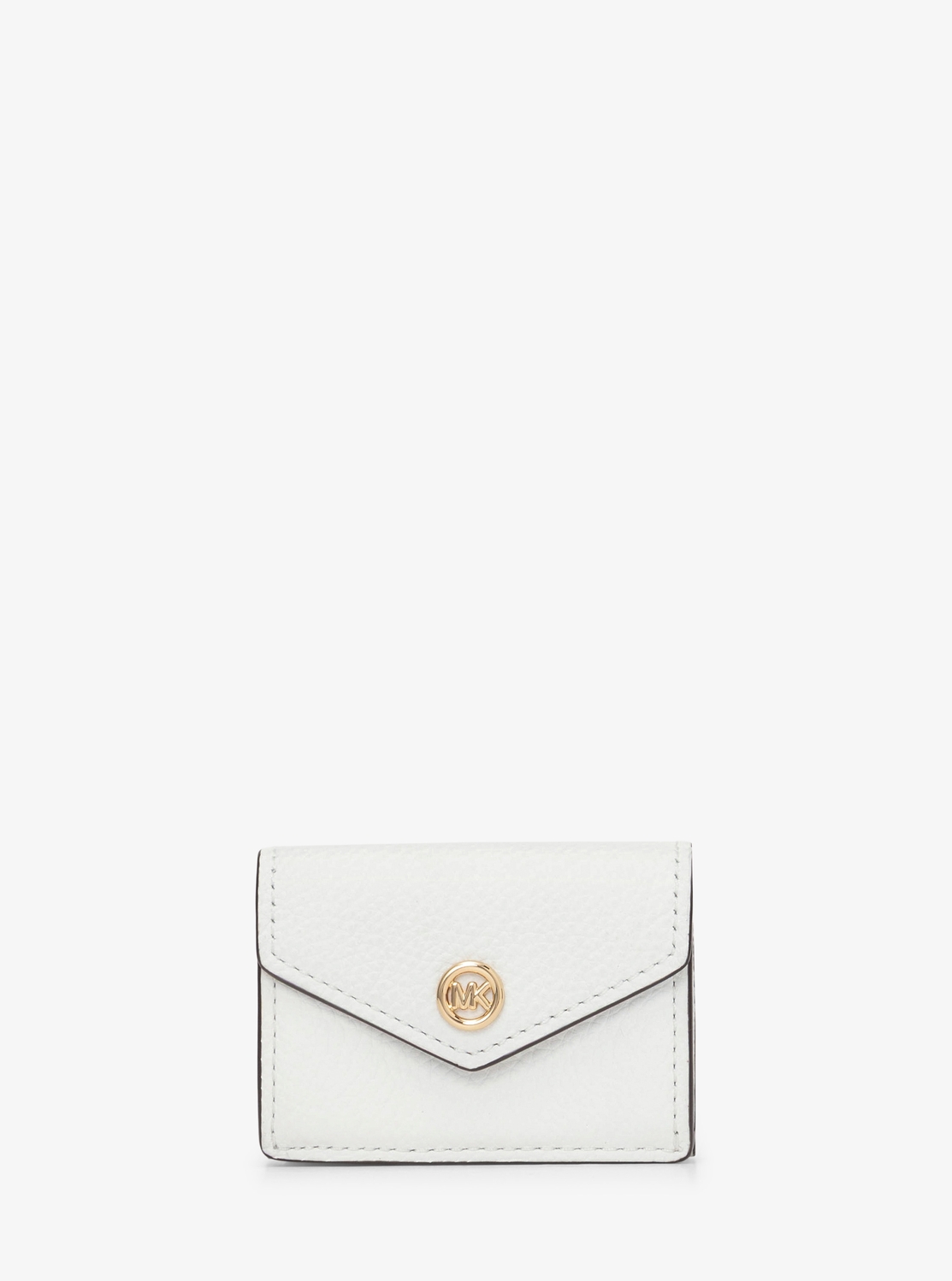 MK POP CHARM(MK ポップチャーム) トライフォールド フラップ レザー ウォレット スモール | 二つ折り財布・ミニ財布