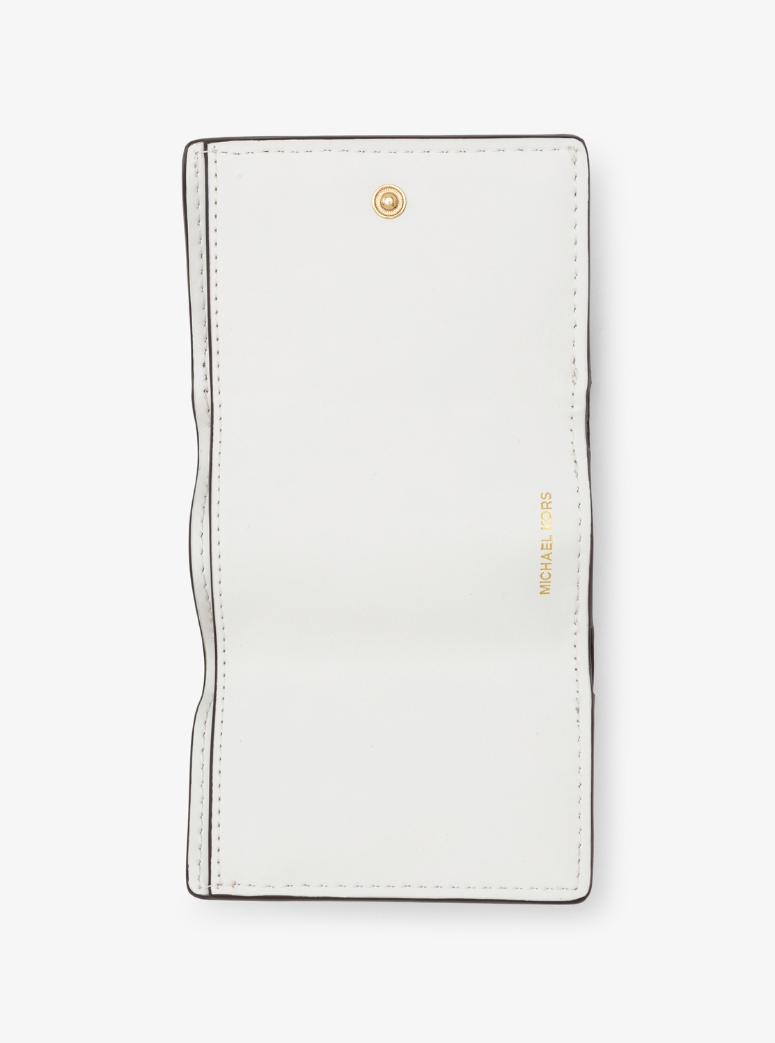 MK POP CHARM(MK ポップチャーム) トライフォールド フラップ レザー ウォレット スモール | 二つ折り財布・ミニ財布