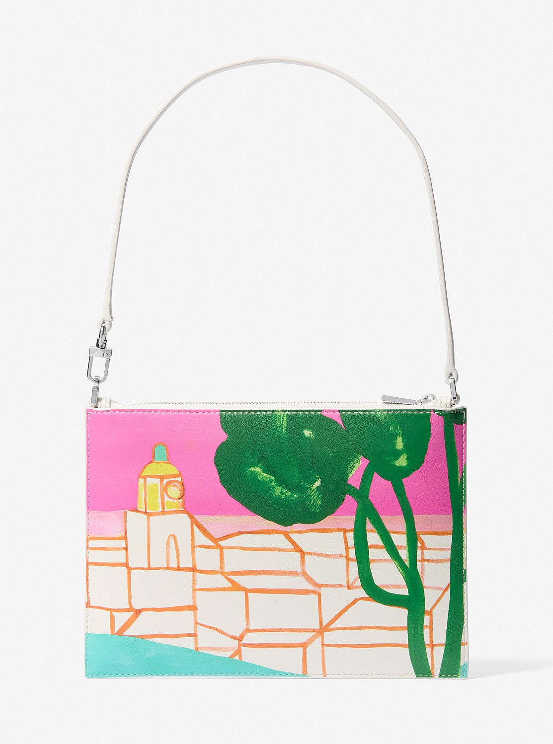 Michael Kors X Christina Zimpel JET SET コンバーチブル トップジップ リストレット エクストララージ | ポーチ