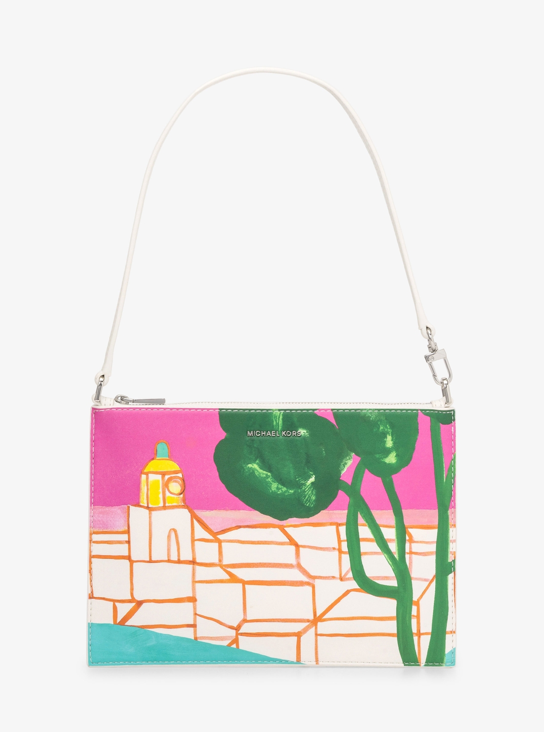 Michael Kors X Christina Zimpel JET SET コンバーチブル トップジップ リストレット エクストララージ | ポーチ