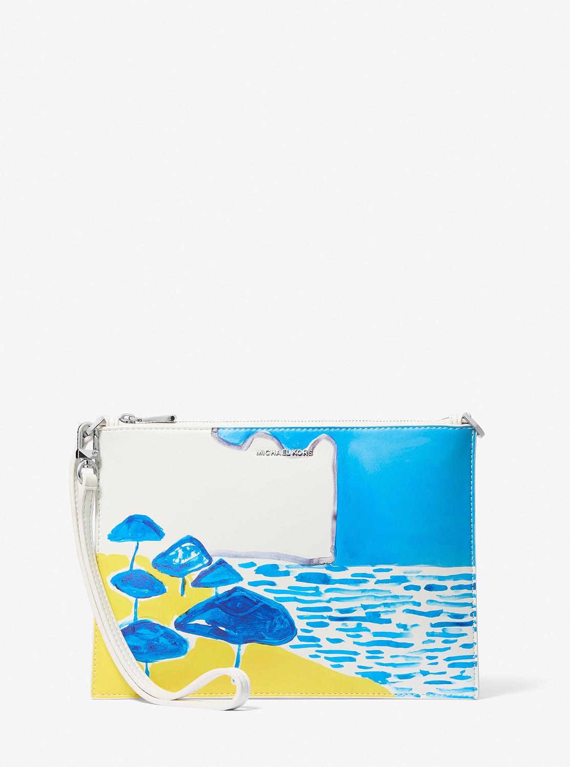 Michael Kors X Christina Zimpel JET SET コンバーチブル トップジップ リストレット エクストララージ | ポーチ