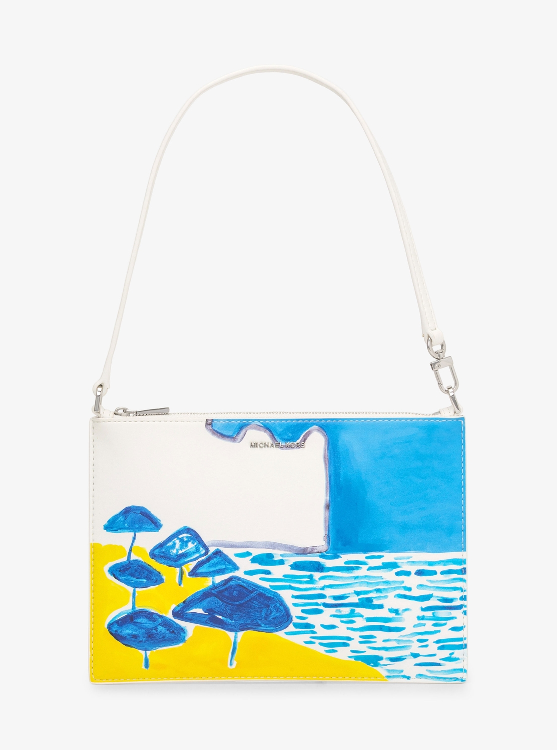 Michael Kors X Christina Zimpel JET SET コンバーチブル トップジップ リストレット エクストララージ | ポーチ