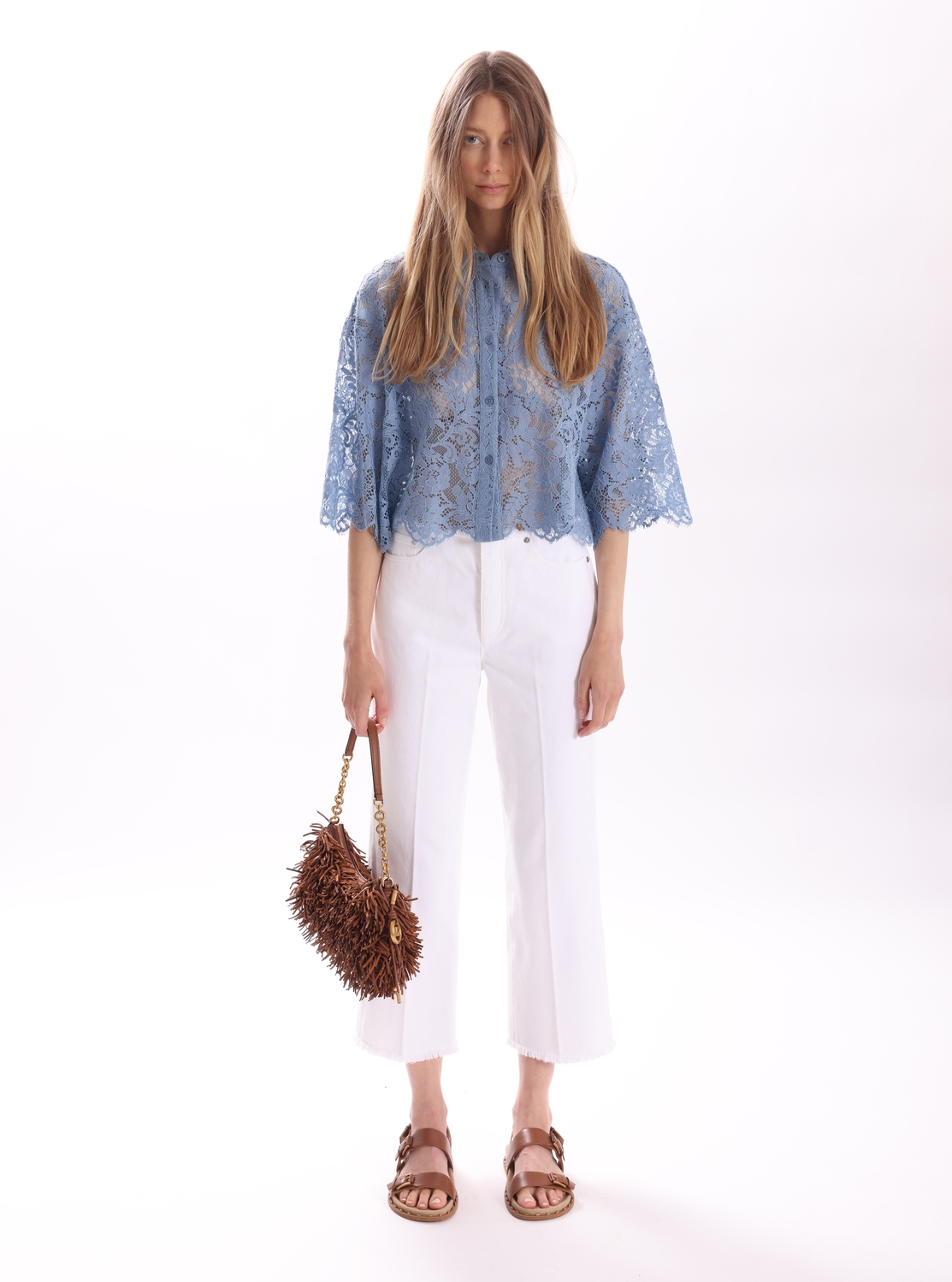 NOLITA(ノリータ) フリンジ レザー ポシェット ショルダーバッグ ミディアム | ミニバッグ・ポシェット