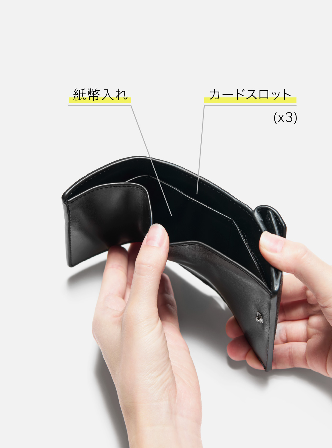 JET SET CHARM トライフォールド フラップ ウォレット スモール - MKシグネチャー